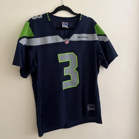 NFL PRO LINE Women’s Seattle Seahawks Russell Wilson #3 Football Jersey- XL - Picture 3 of 7